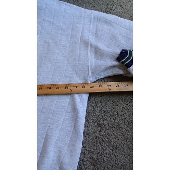 Vintage 90s Bar Harbor Maine Crew Neck Sweatshirt 2X Gray Jerzees - Picture 4 of 5